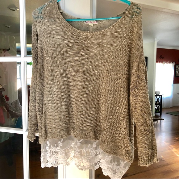 It's Our Time Tops - Lace Blouse